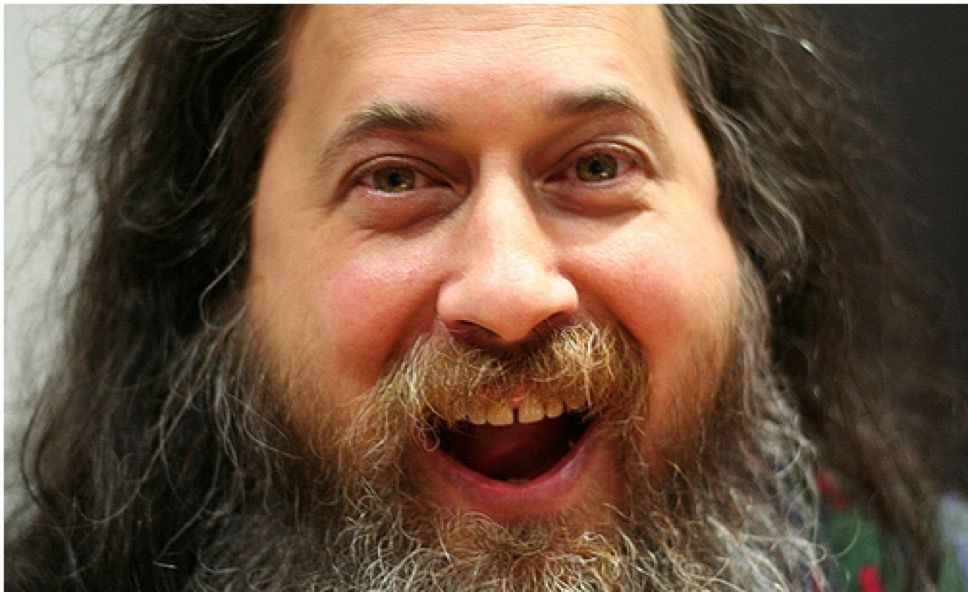 Close-up of a smiling bearded man