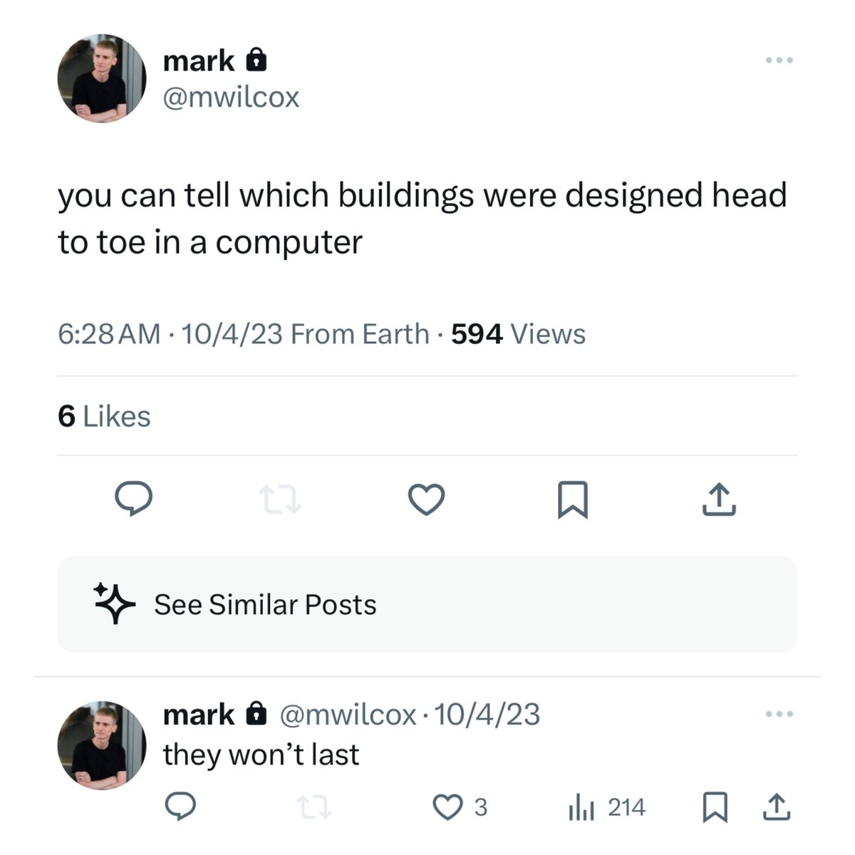 A post about recognizing buildings designed head to toe in a computer